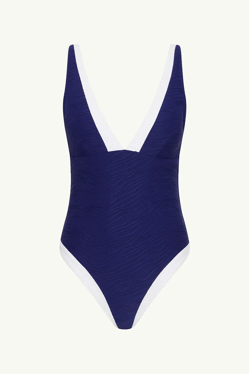 De Soleil Longline Scoop Back One Piece
