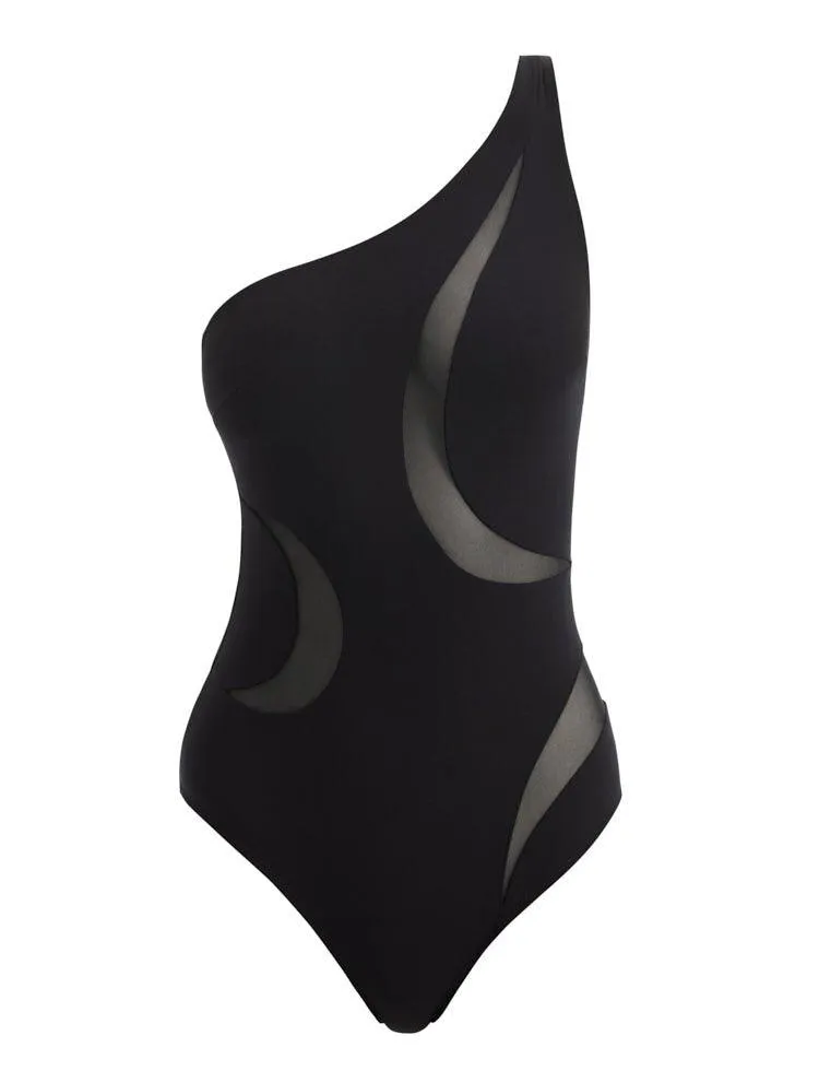 Delta Black Swimsuit