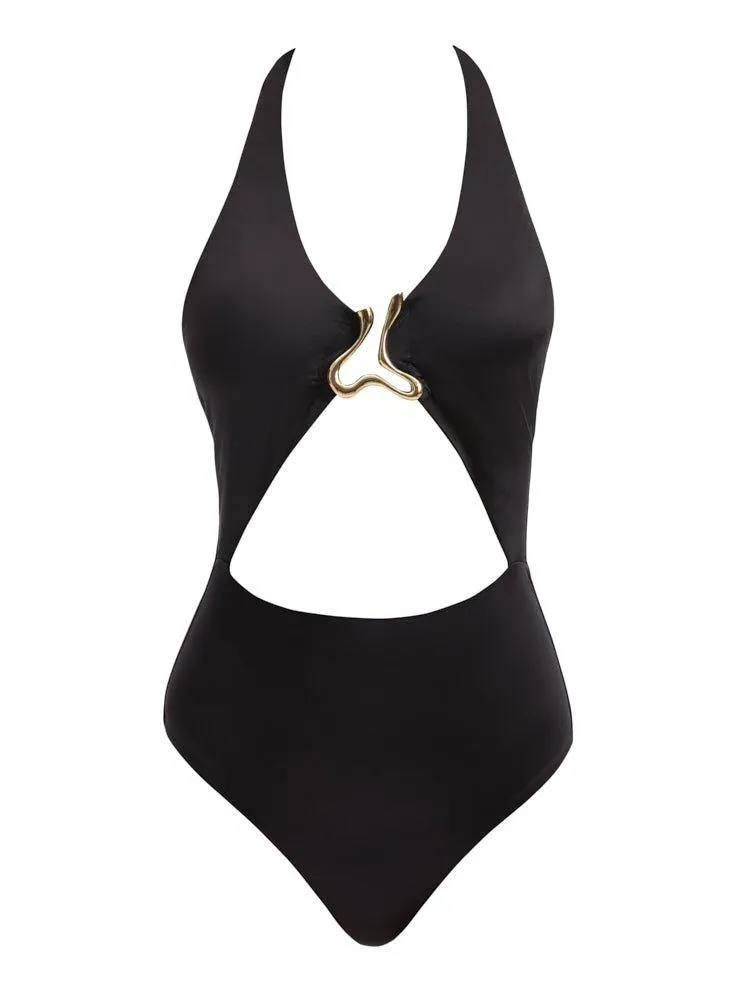 Dwyn Black Swimsuit