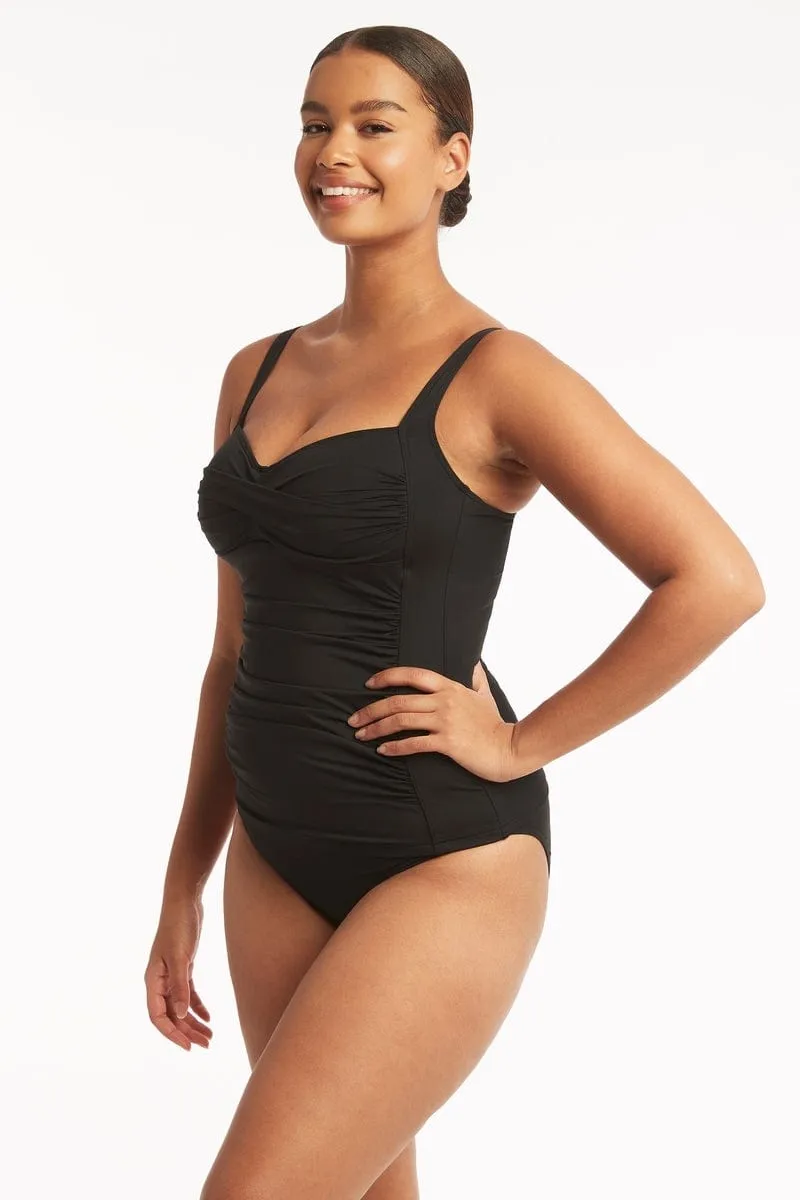 Eco Essentials Twist Front Tankini
