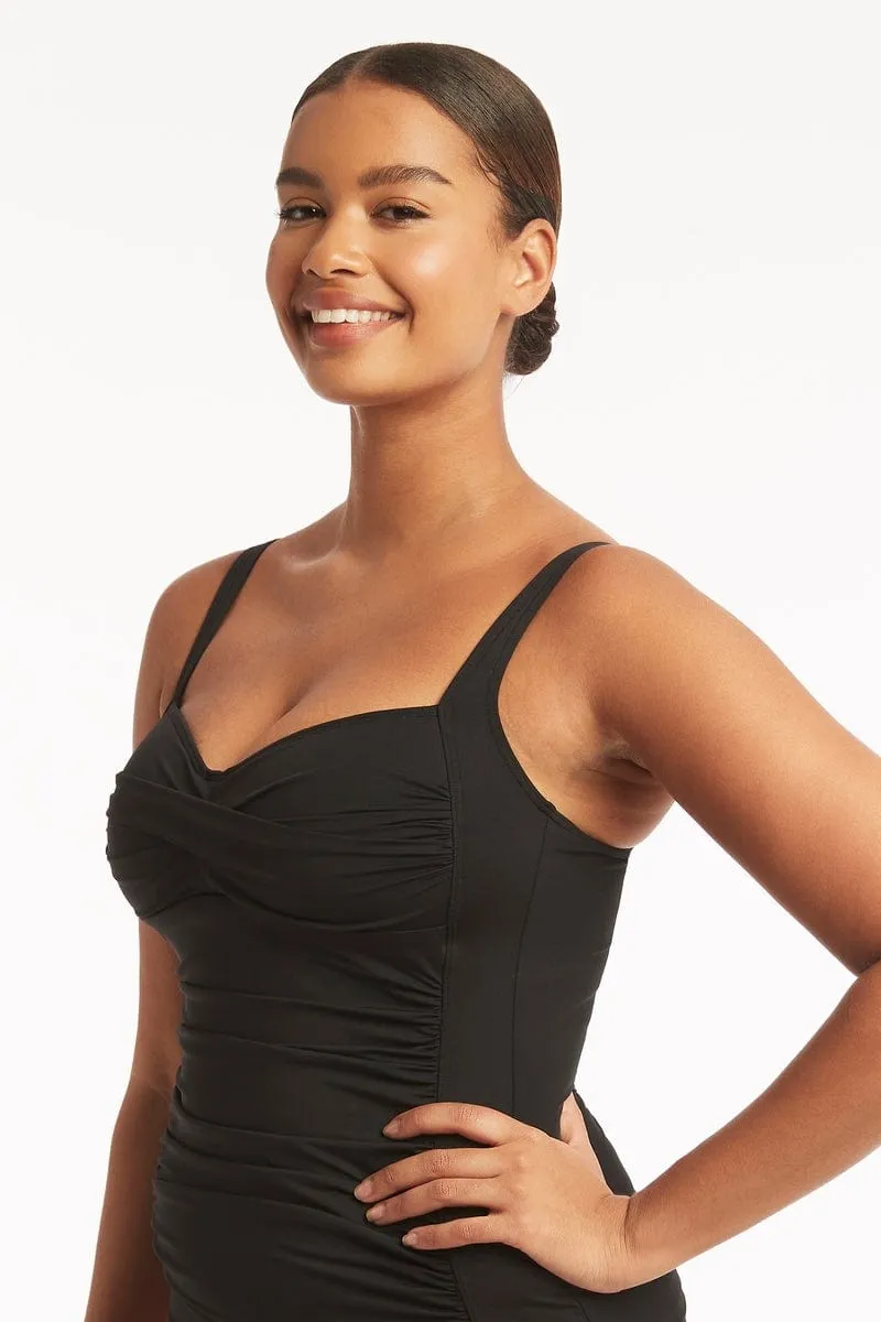 Eco Essentials Twist Front Tankini