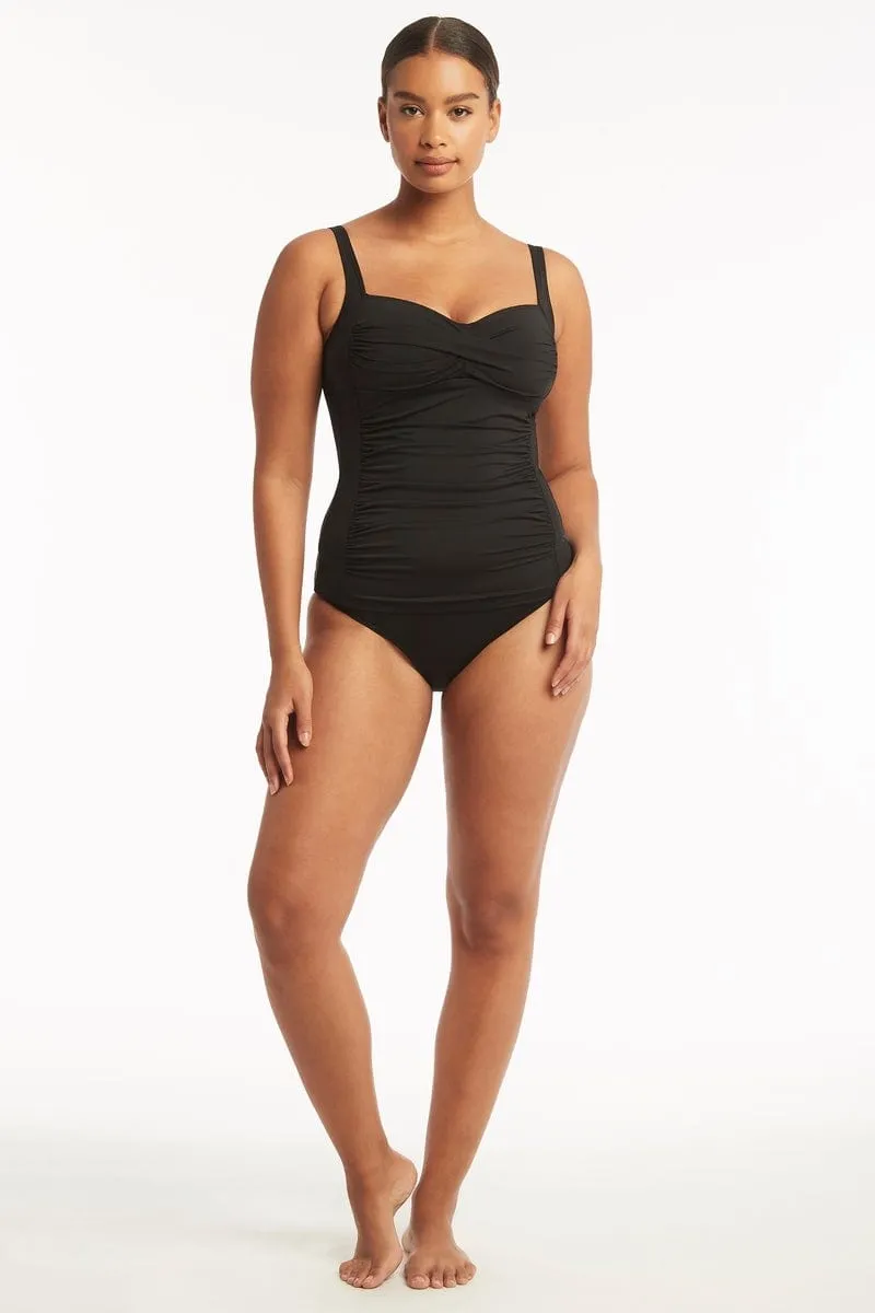 Eco Essentials Twist Front Tankini