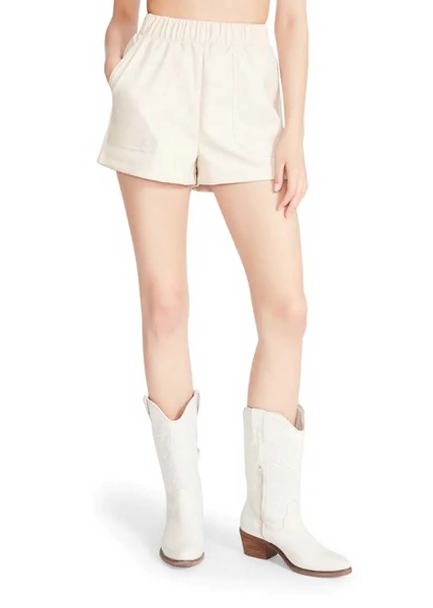 Faux The Record Short - Bone