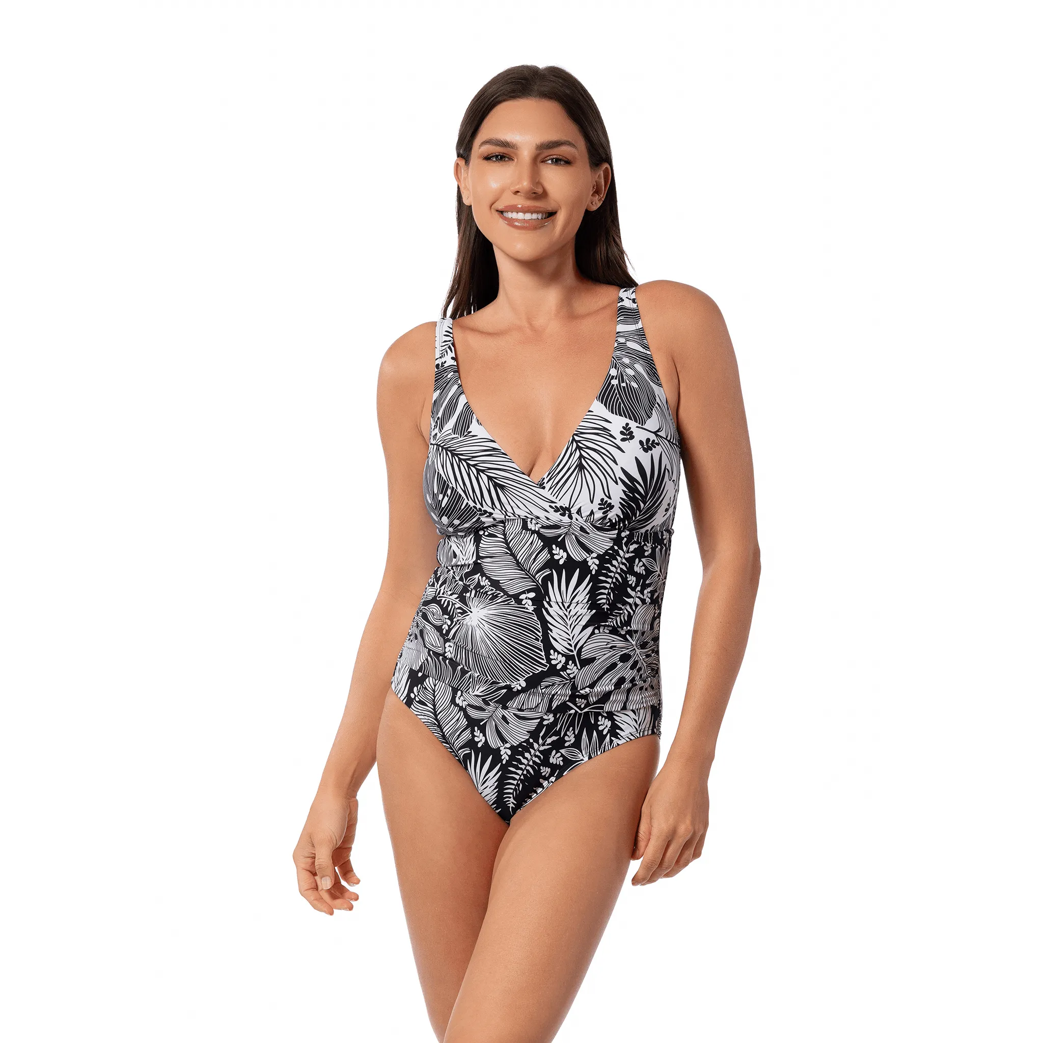 FOREST BLAST PATTY SURPLICE ONE PIECE