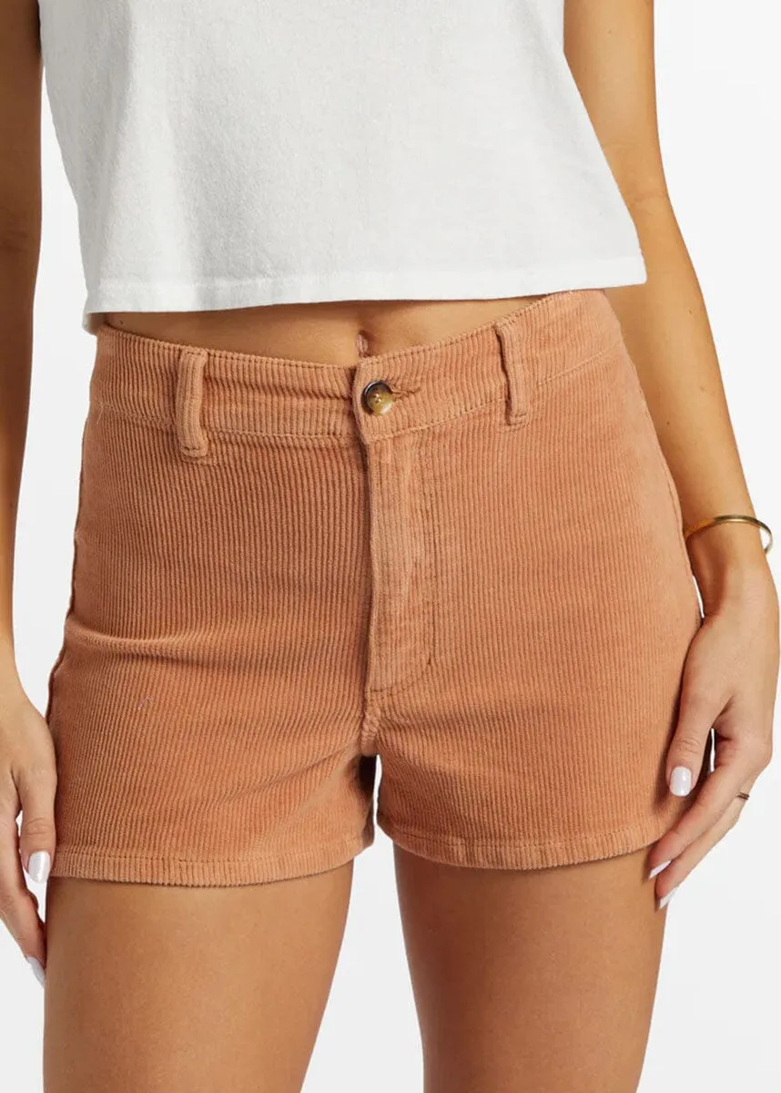 Free Fall Corduroy Short - Toffee