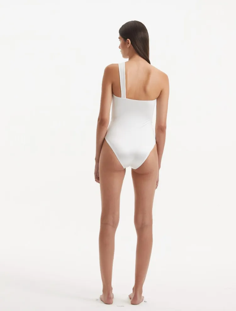Halin White Swimsuit