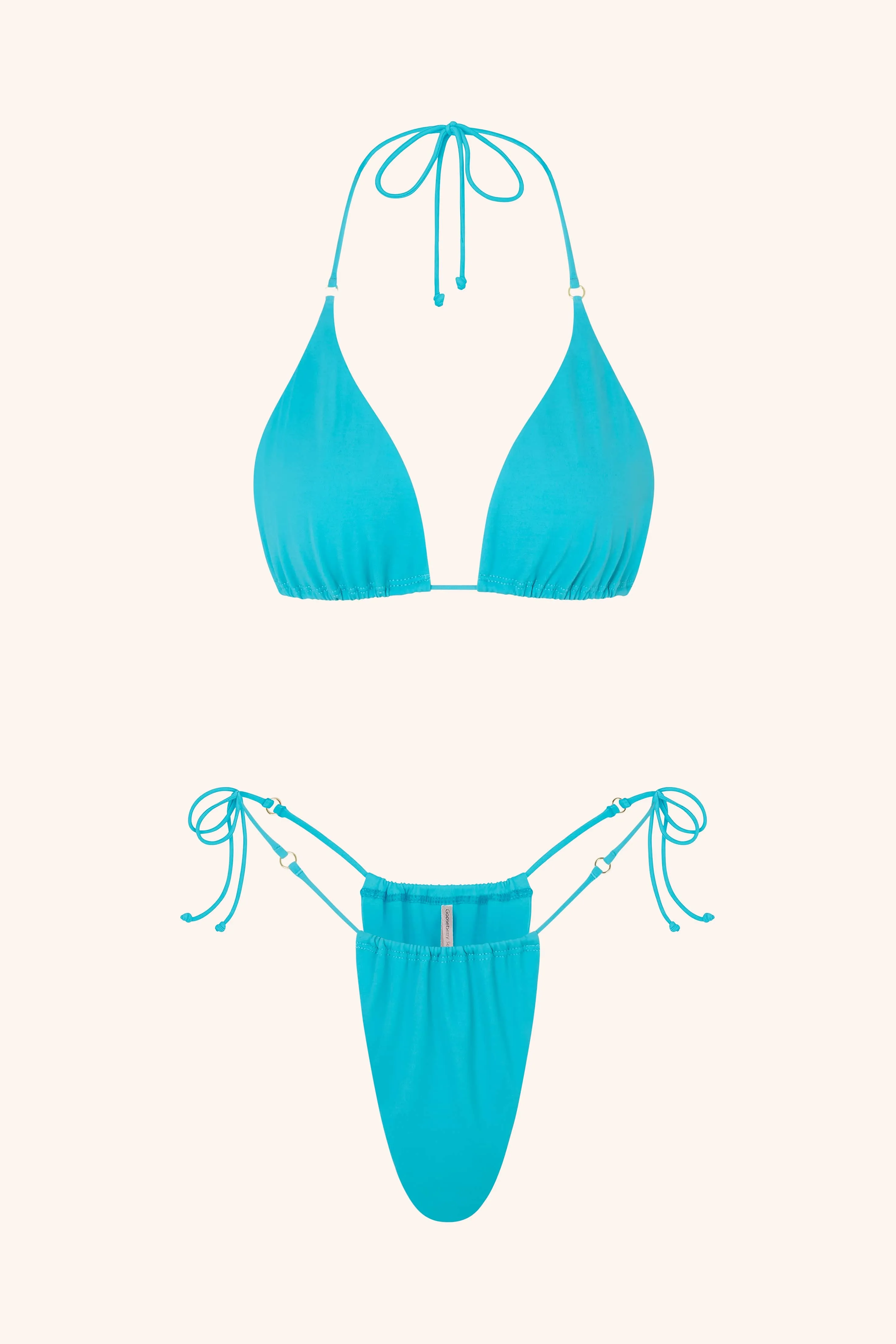 Halterneck Triangle Cerulean