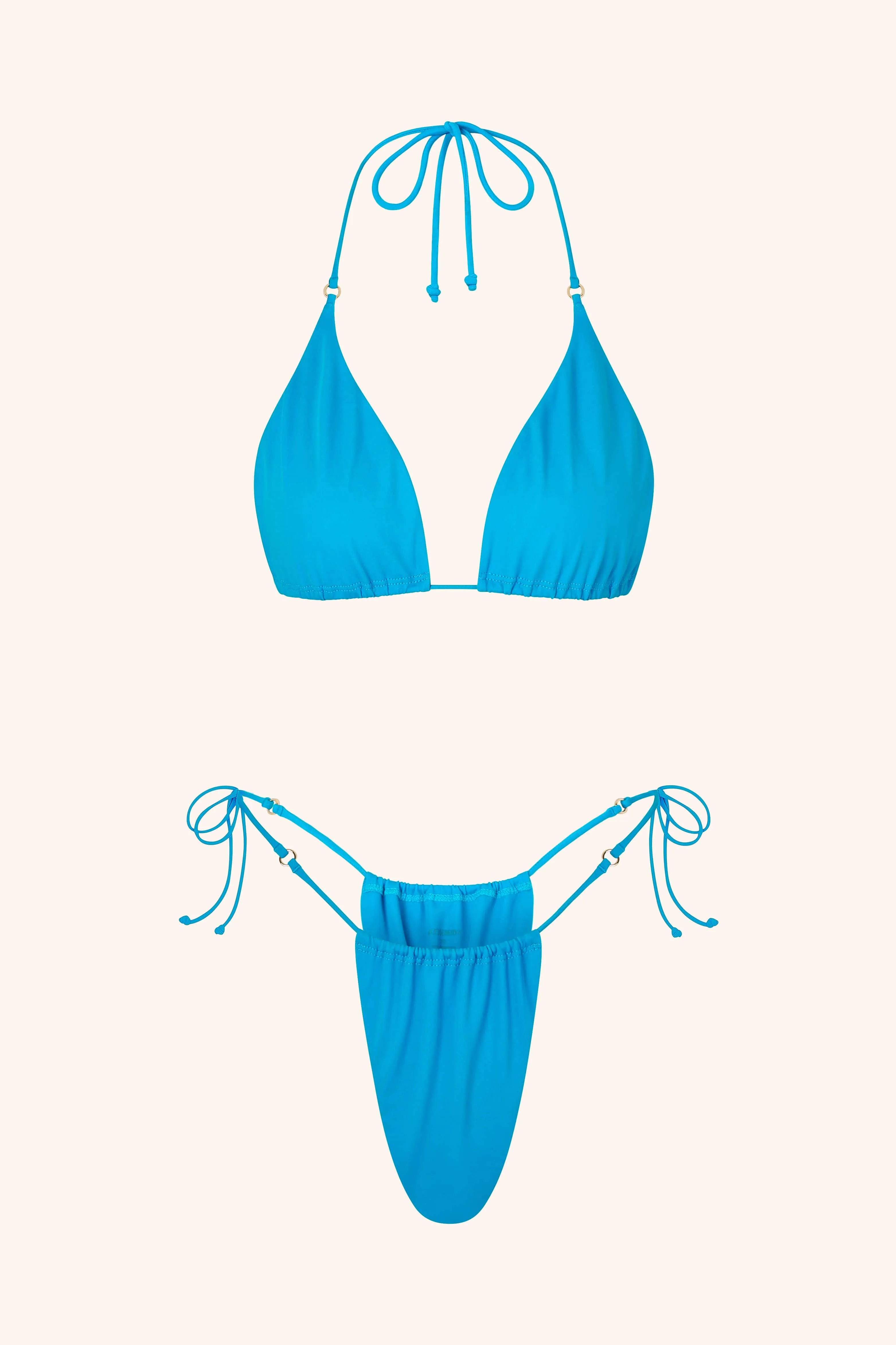 Halterneck Triangle Cerulean