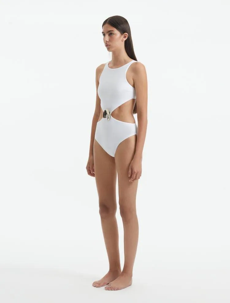 Honora White Swimsuit