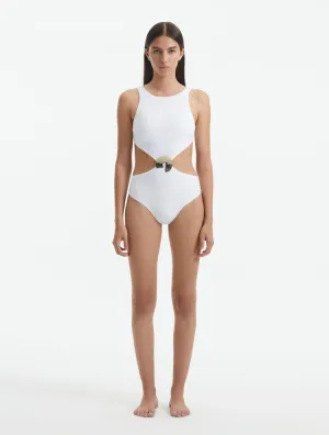 Honora White Swimsuit