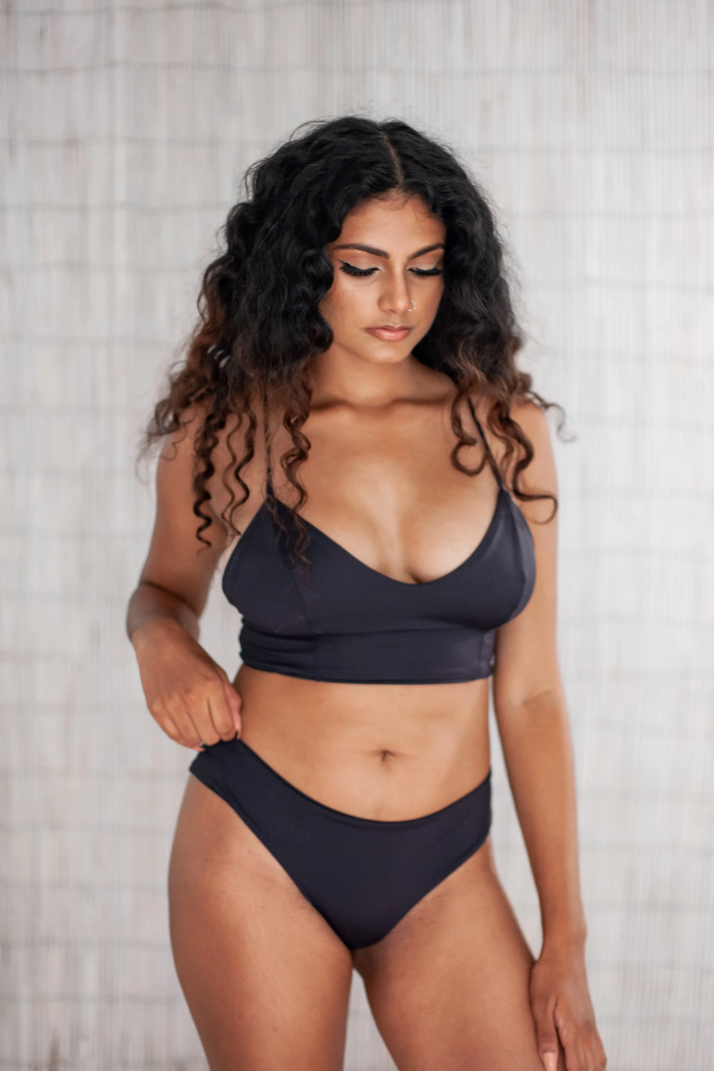 Lehua Bottom| Banana Leaf   Lilac