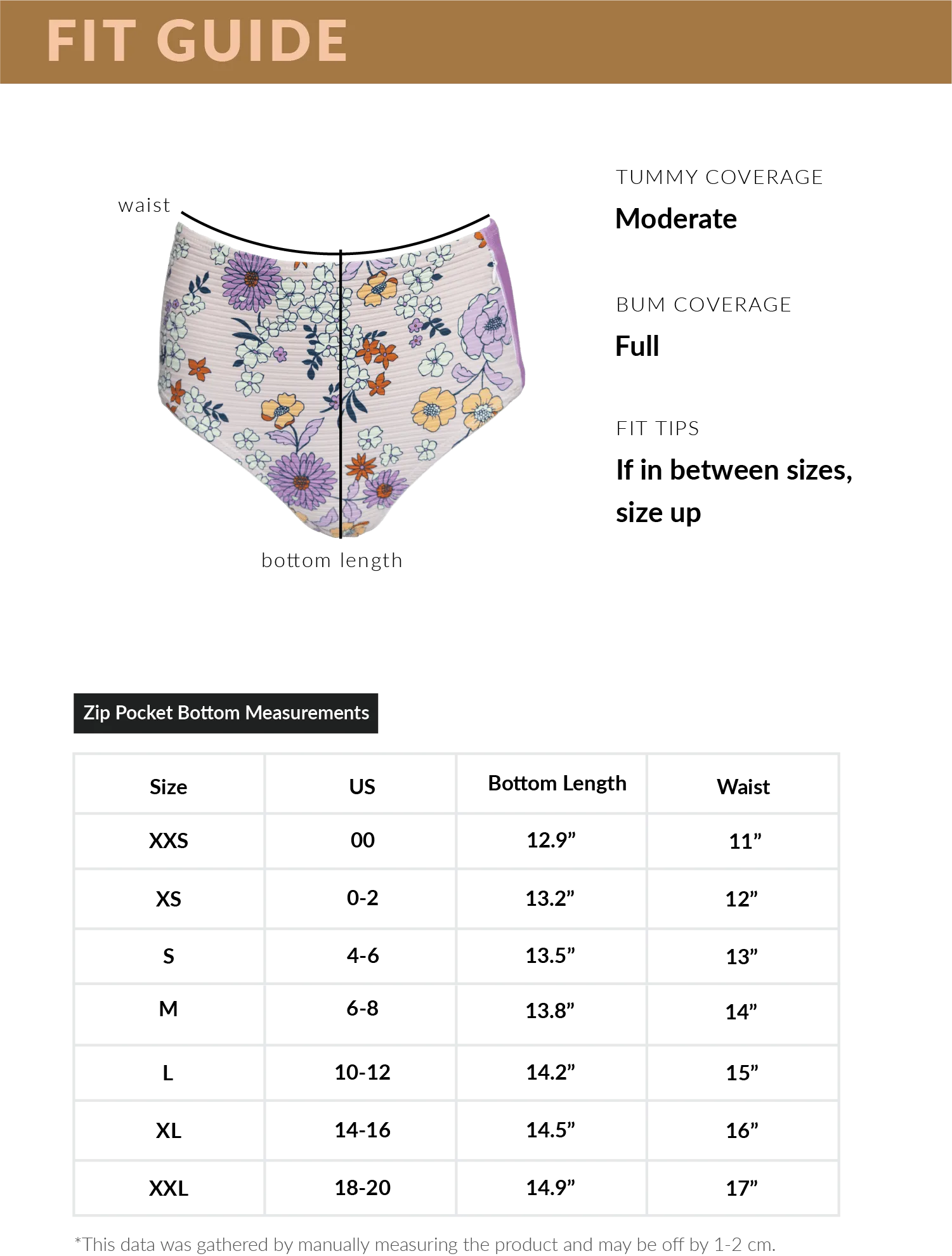 Lilac Beach Zip Pocket Bottom