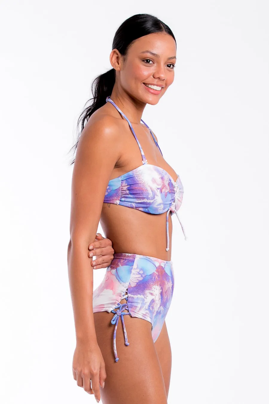 Lilac Cristal High Waist Bikini