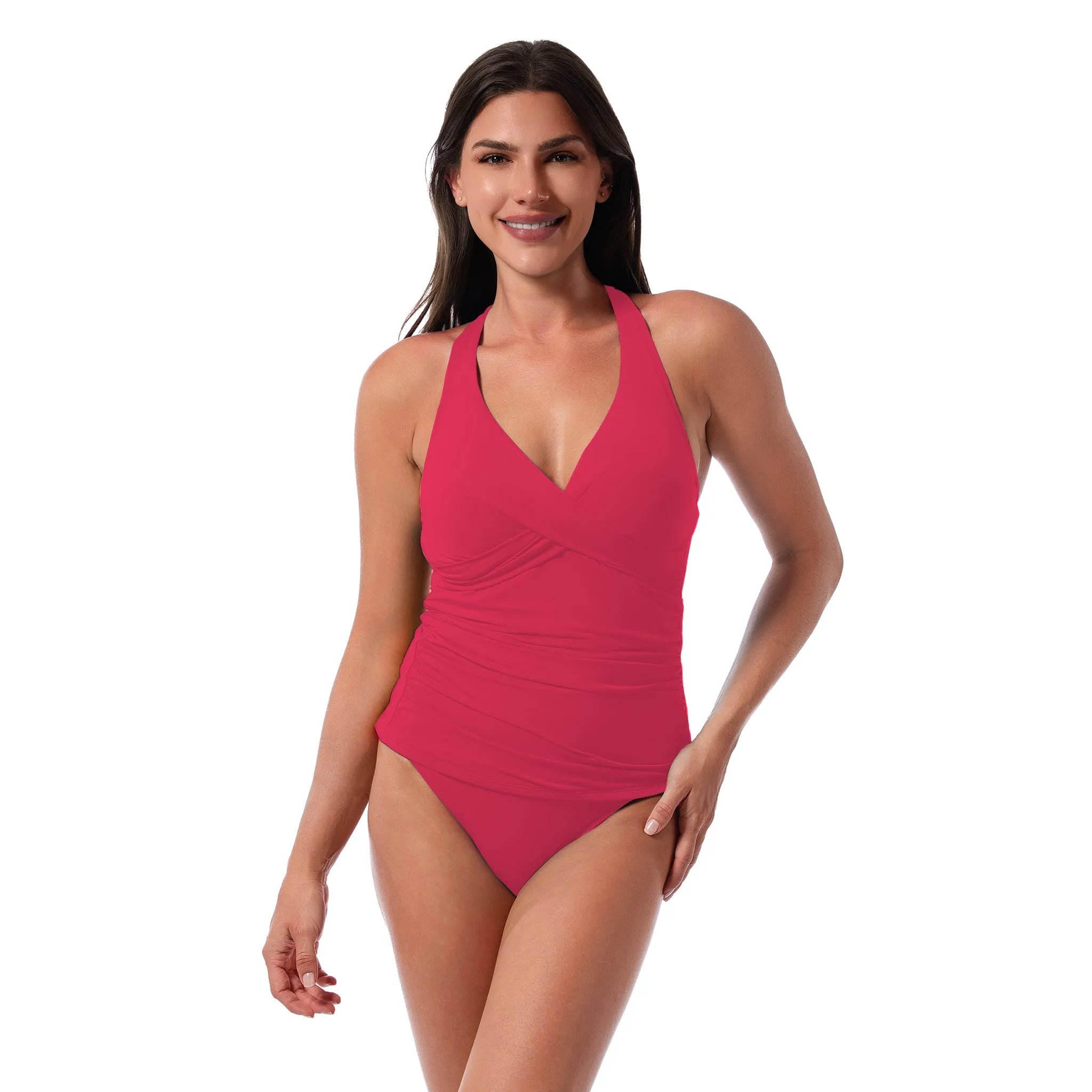 LOUISE WRAP TANKINI TOP