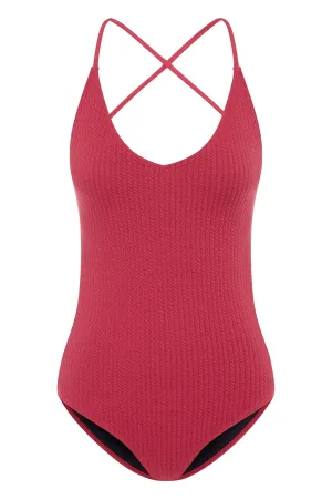 Margot One Piece Suit | Ruby