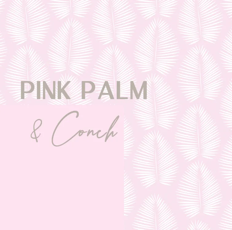 Mona Crop Top| Pink Palm   Conch