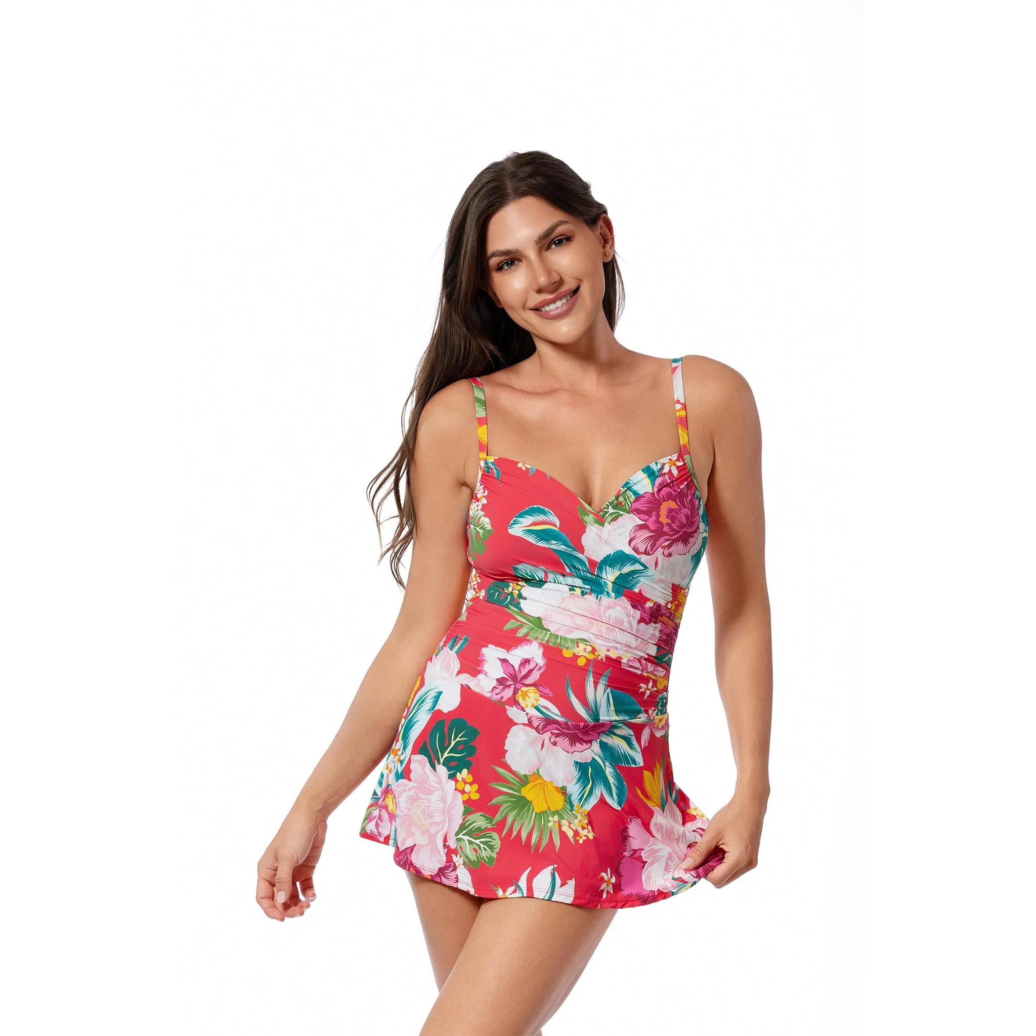 MORNING BLOOM FLIRTY SWIMDRESS
