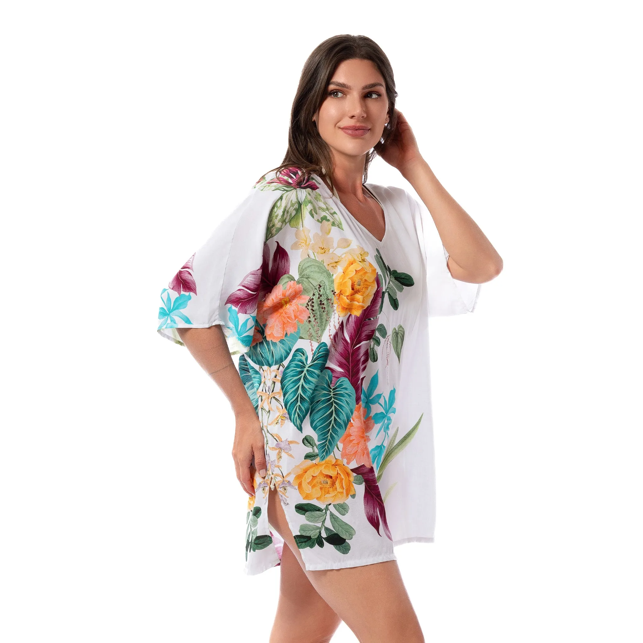 MYSTIC TROPIC CELIA TUNIC COVERUP