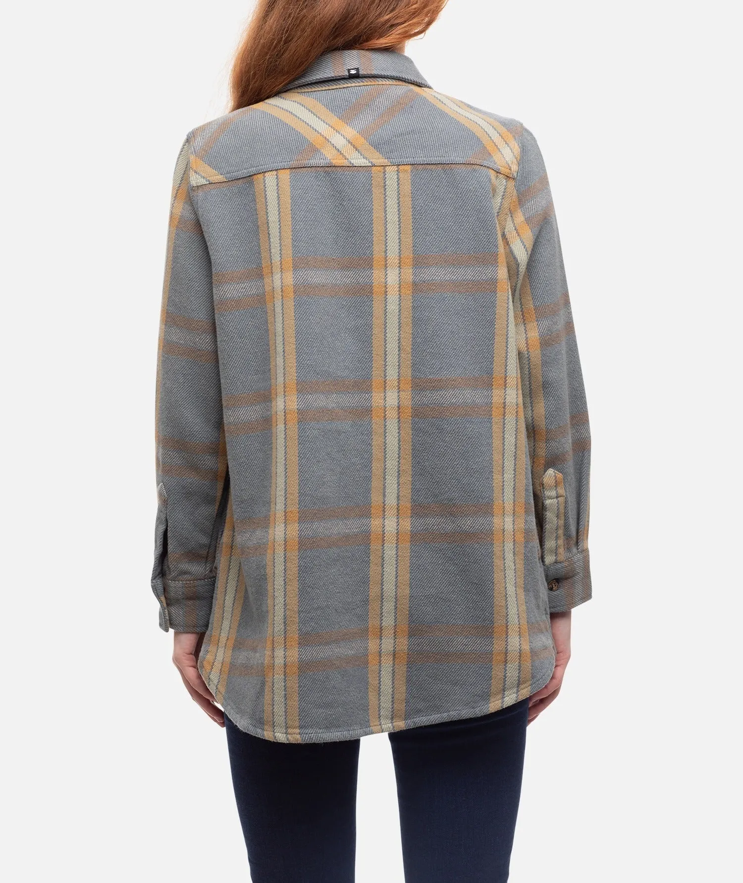 Newport Flannel Top - Fog