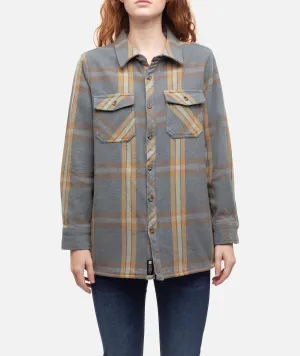 Newport Flannel Top - Fog