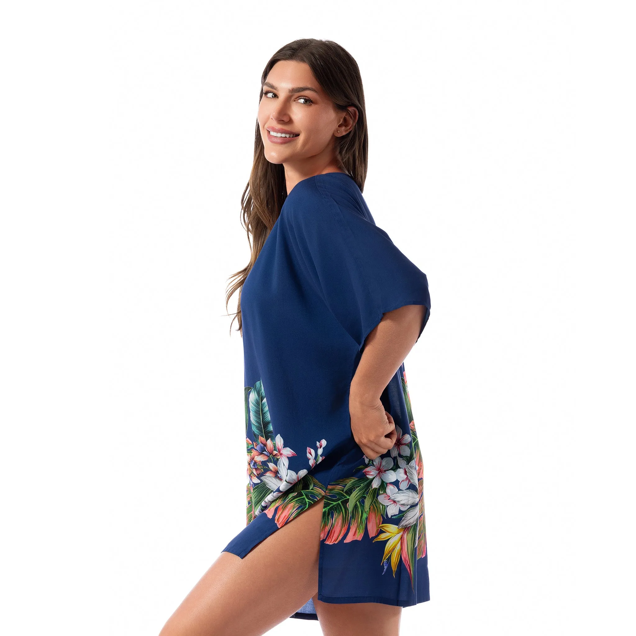 PALM DELIGHT CELIA TUNIC COVERUP