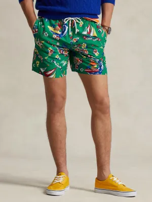 Polo Bear Tropical Green Swim Trunks