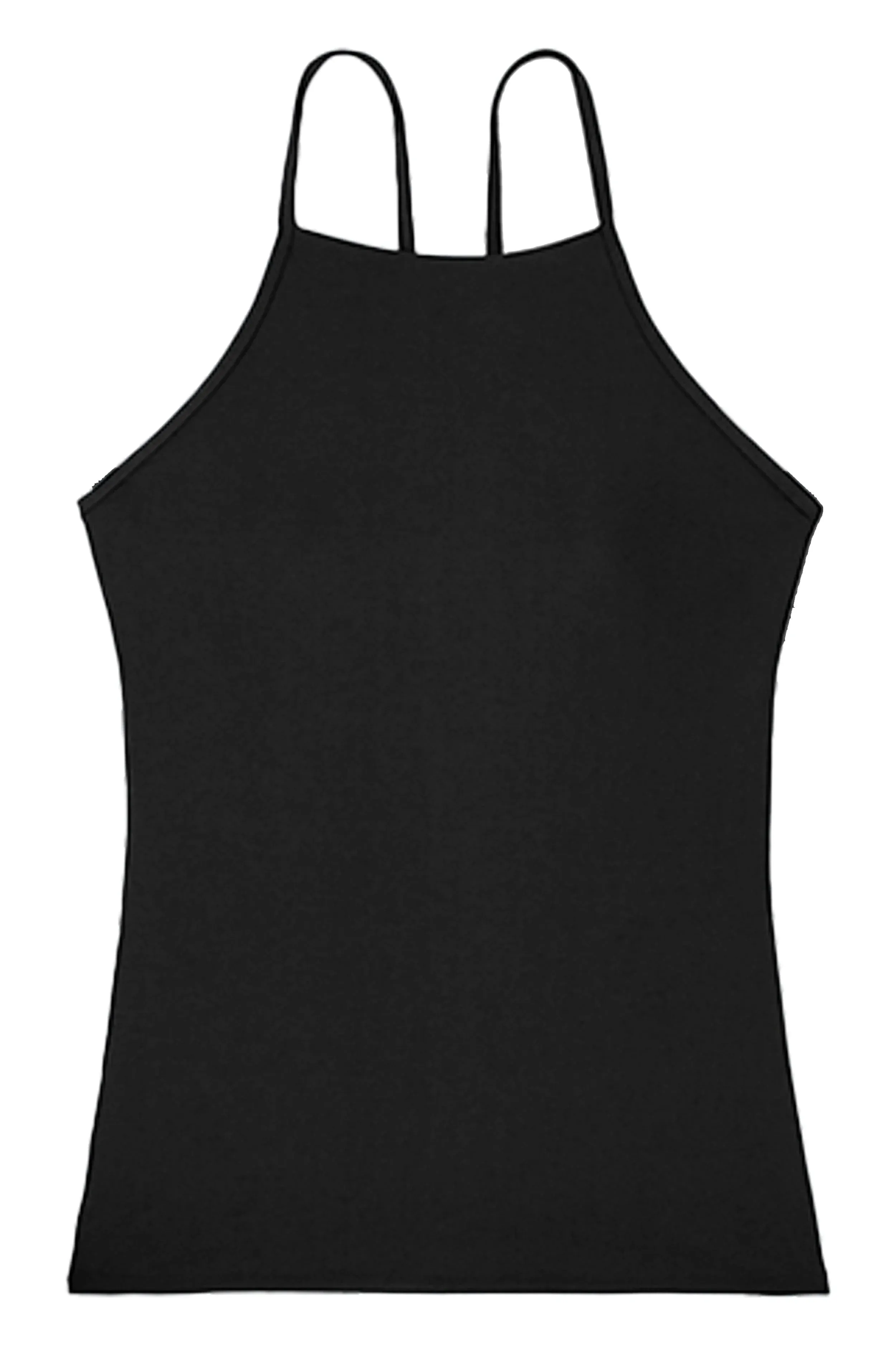 Racerback Tankini  |  Black