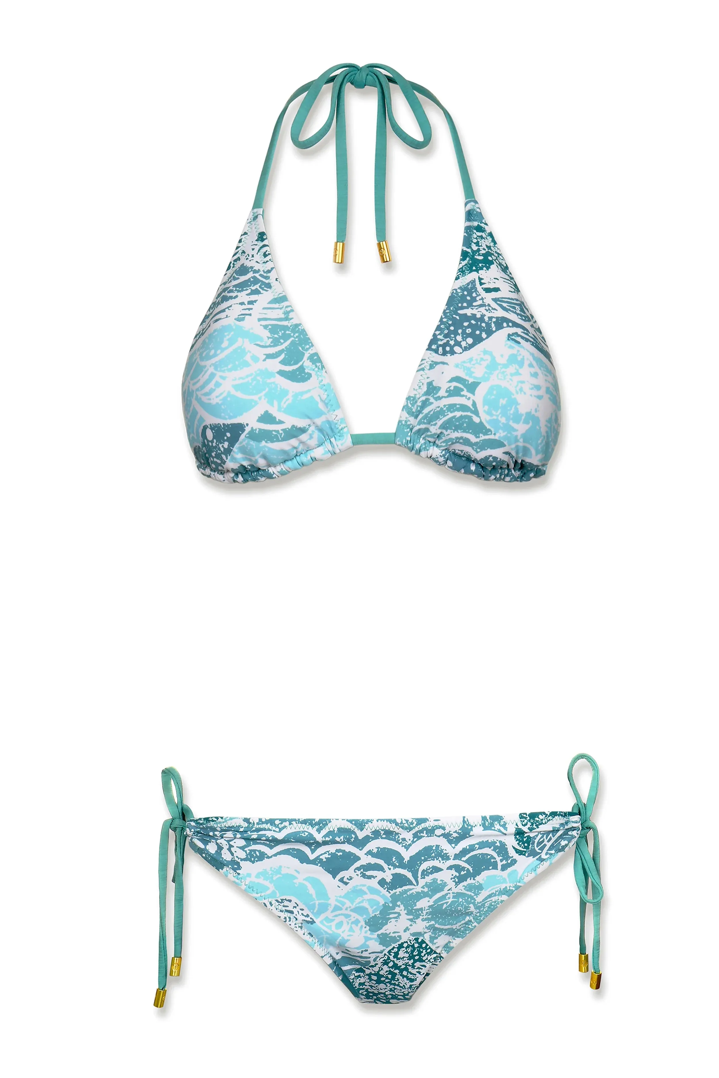 Reversible String Bikini Top  |  Malibu