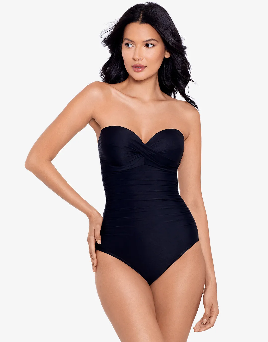 Rock Solid Madrid Swimsuit - Black
