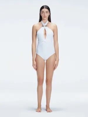 Rosamund High Neck One Piece Swimsuit