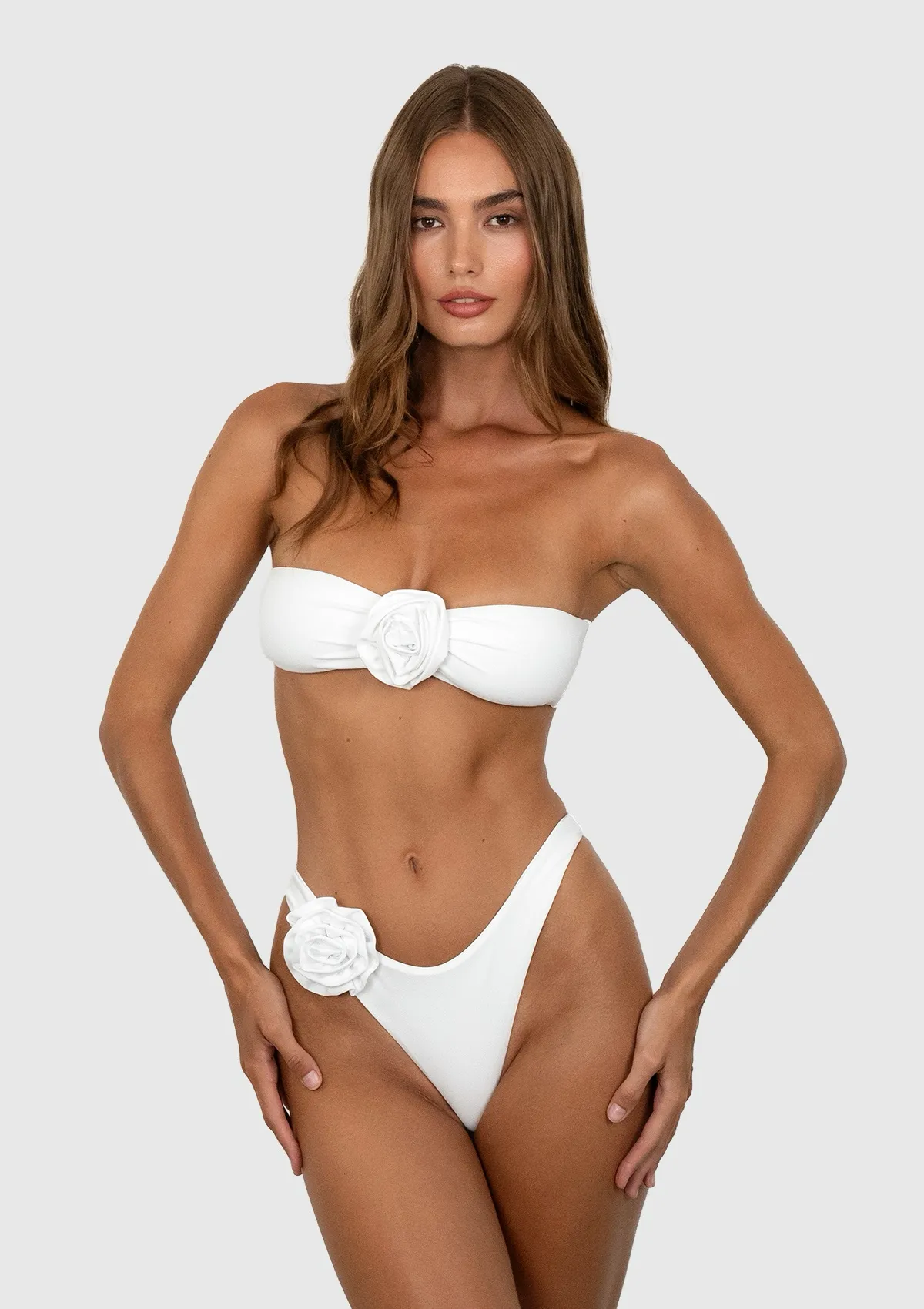 Rose Top - White