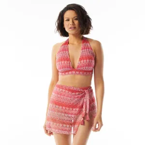 SALE Coco Contours Summer Athena Draped Crochet Halter Top
