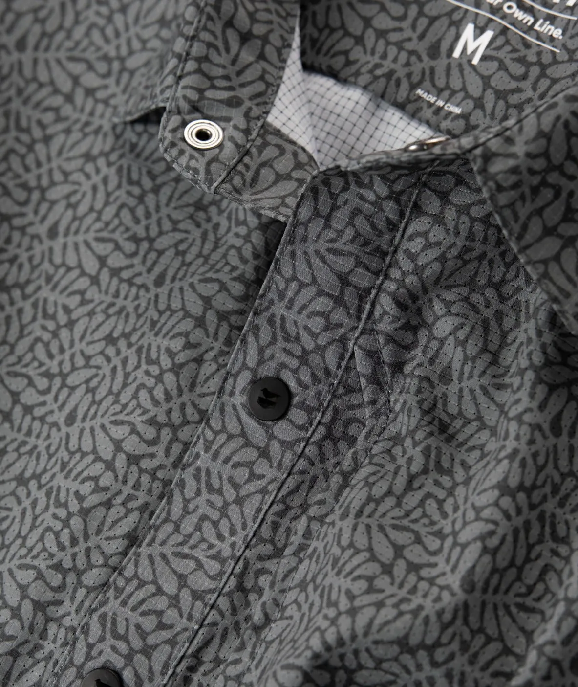 Sandspit Tech Shirt - Charcoal