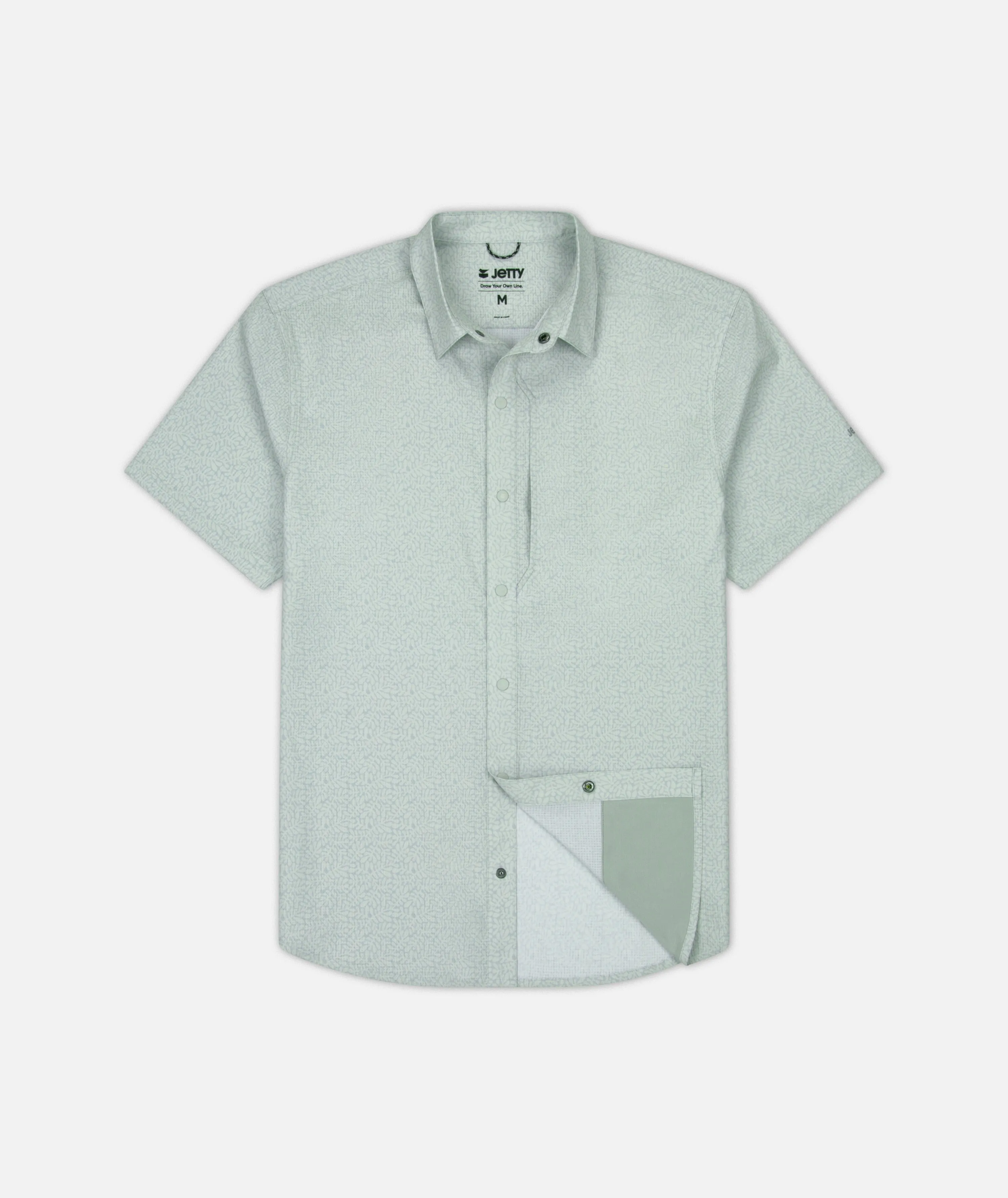 Sandspit Tech Shirt - Light Grey