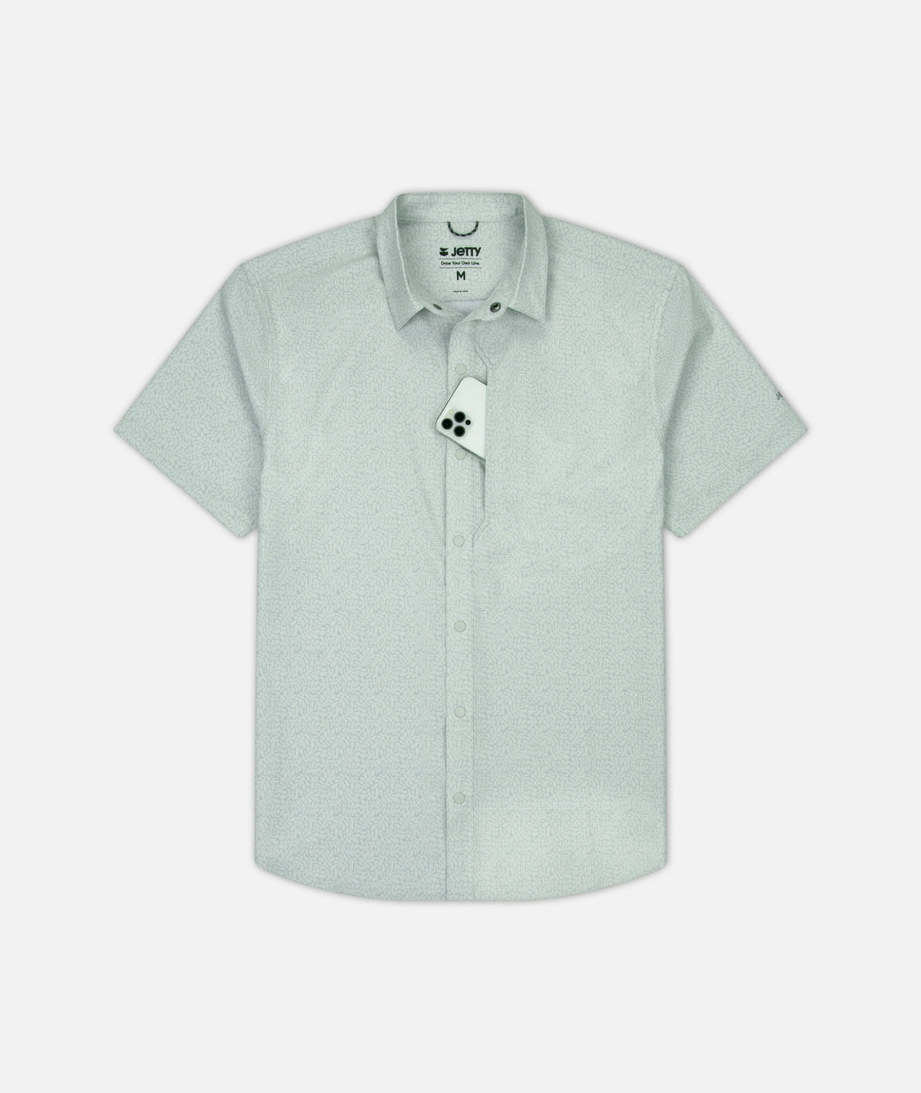Sandspit Tech Shirt - Light Grey