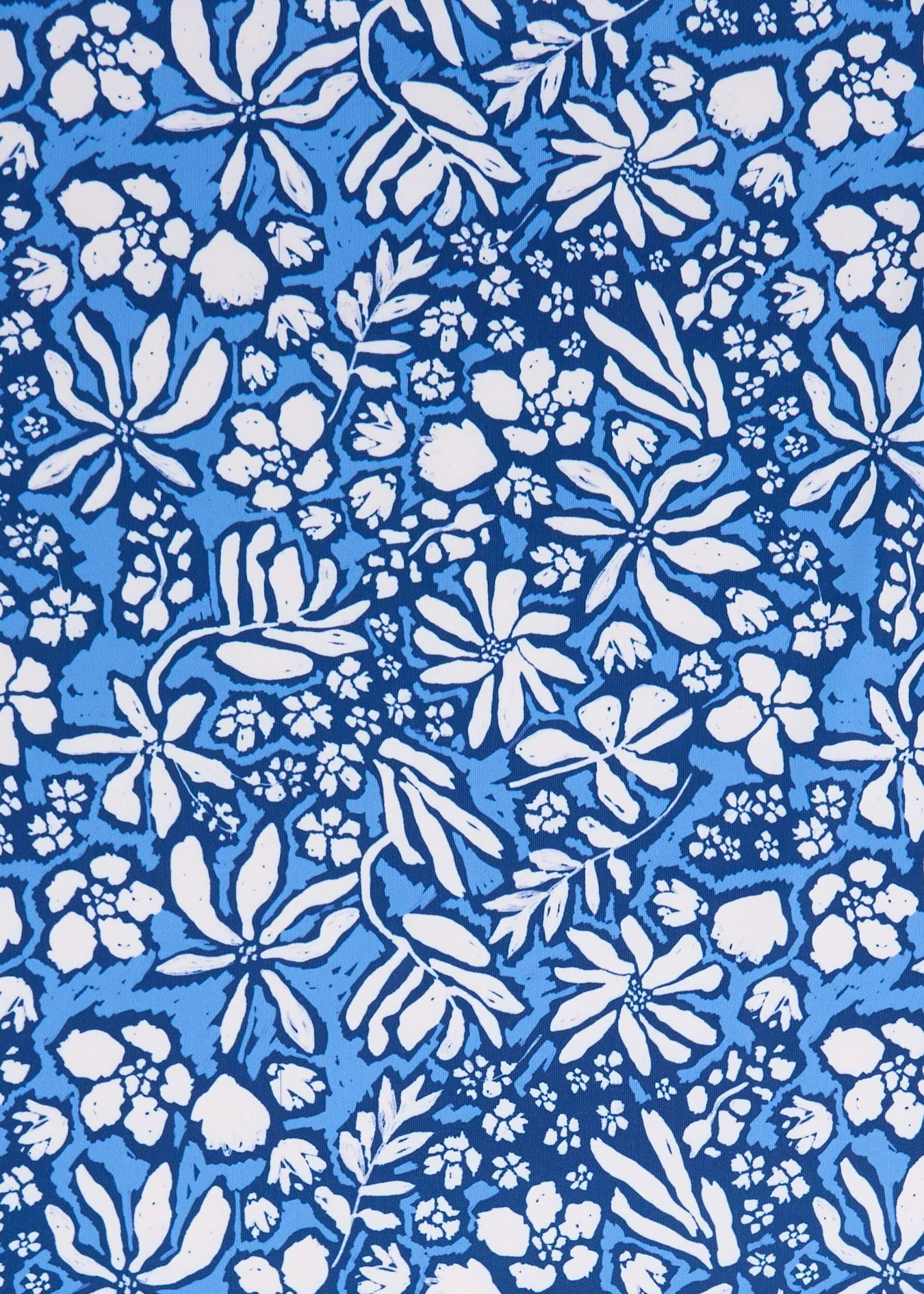 Seaside Floral 1/4 Zip Sport Top