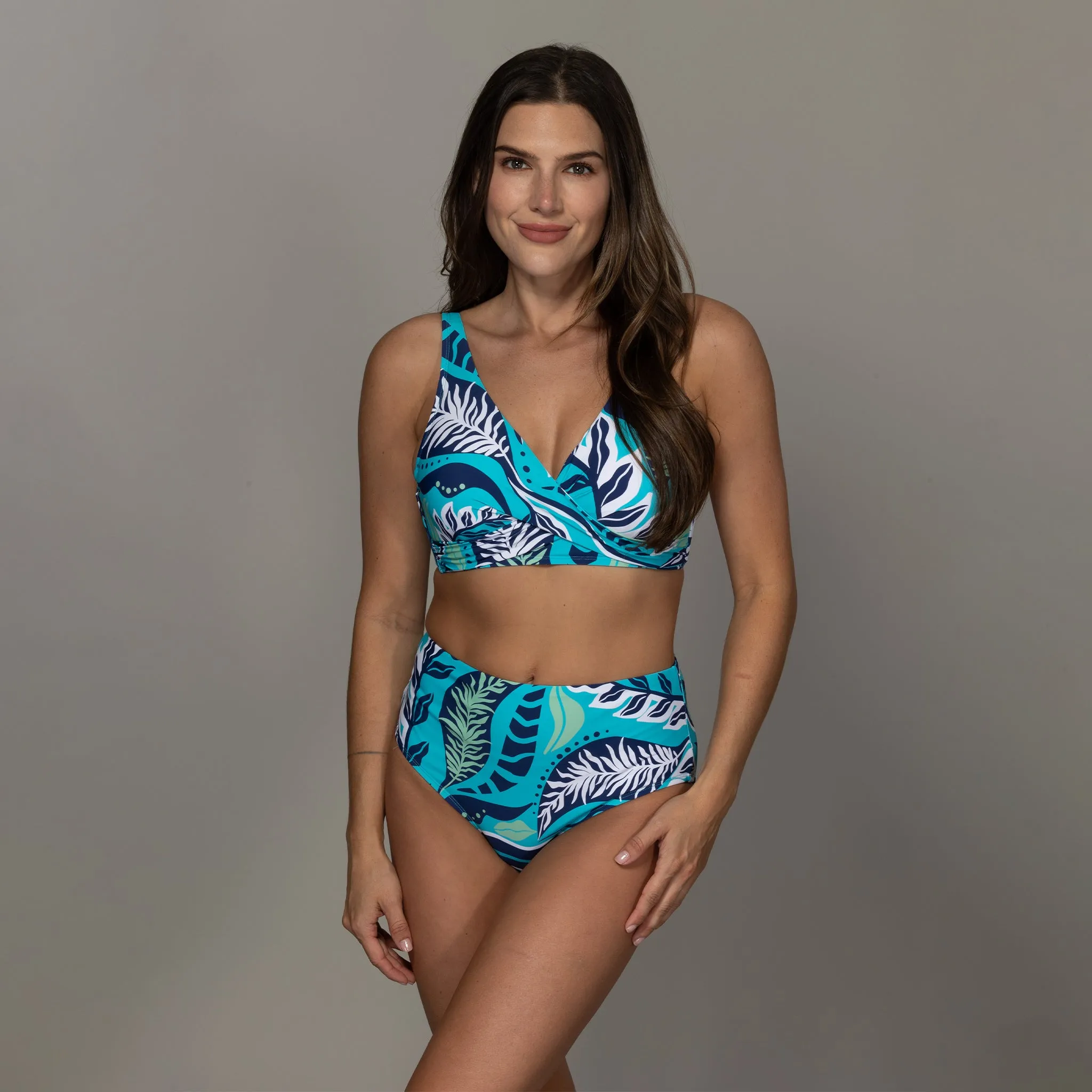 SECRET GARDEN VERA SURPLICE BRA TOP