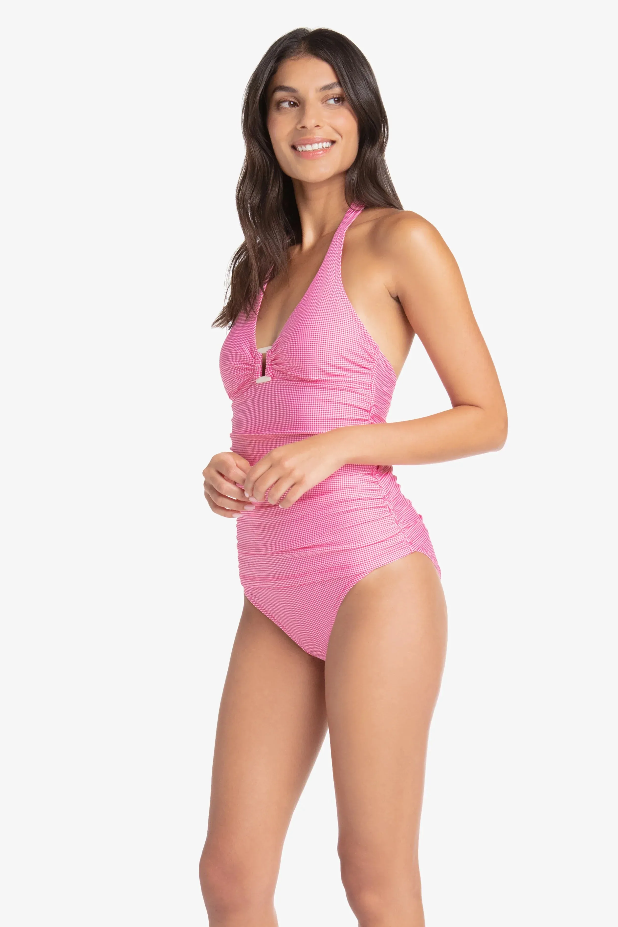 Shell Tankini  |  Pink Gingham
