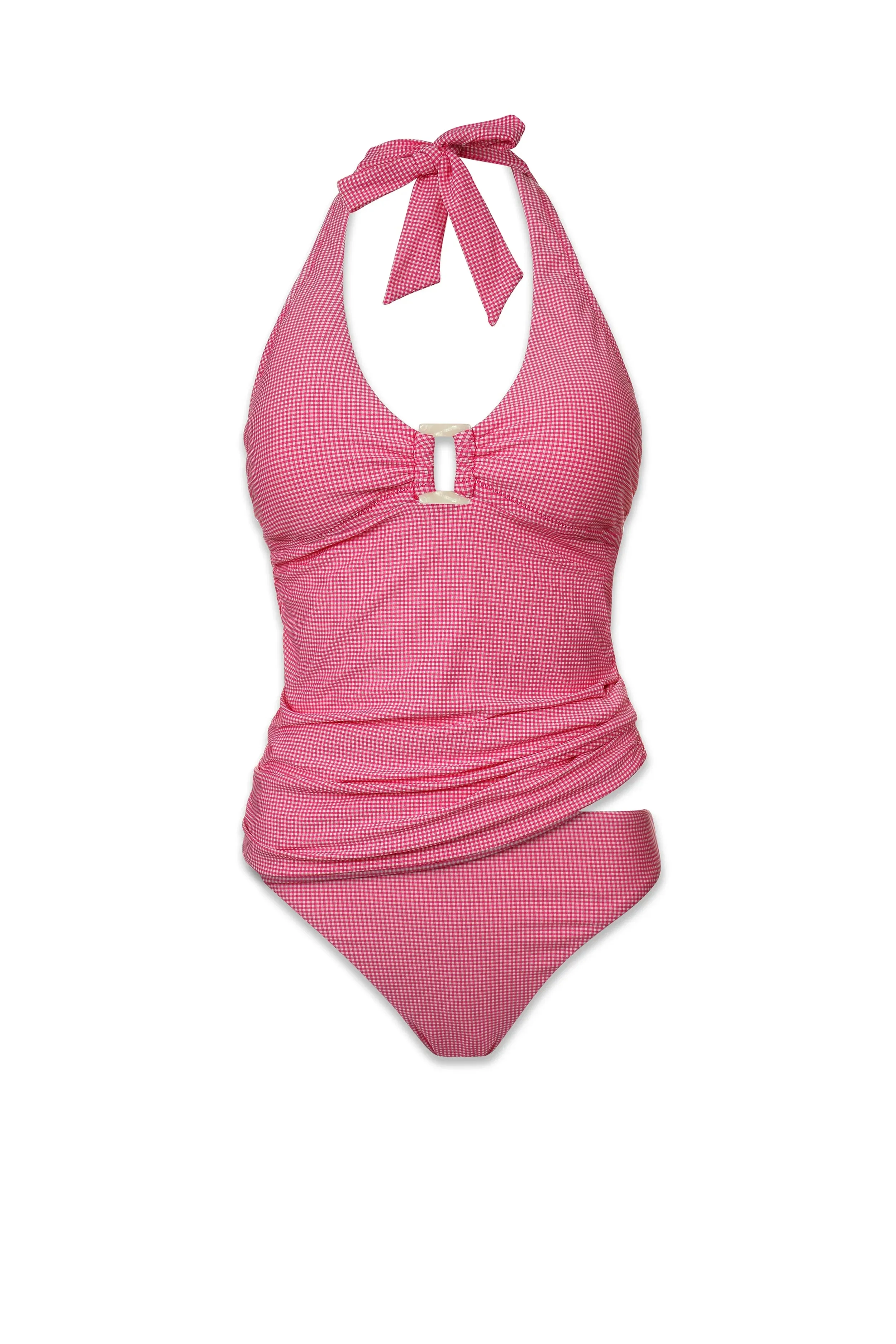Shell Tankini  |  Pink Gingham