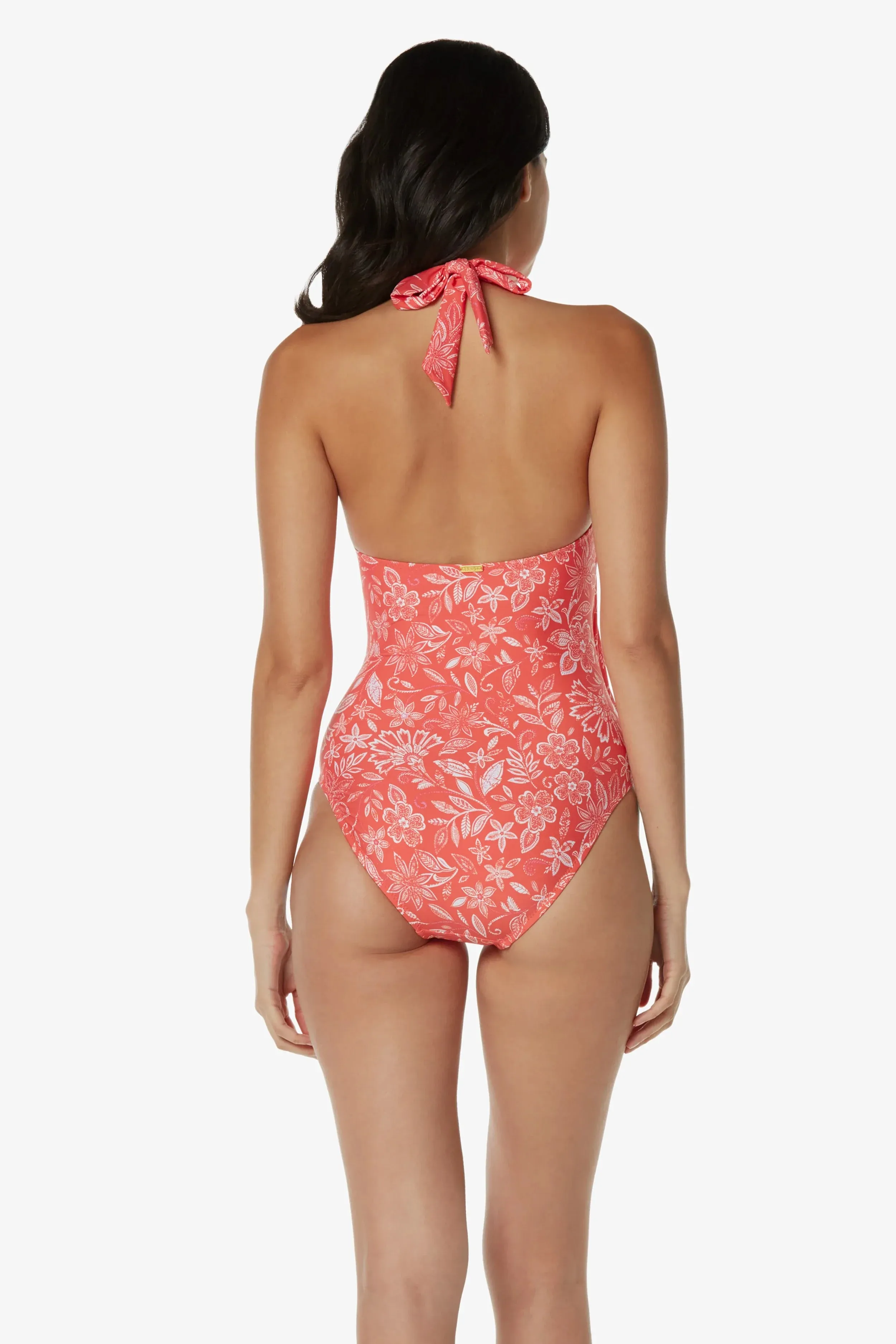 Shell Wrap One-Piece  |  Gigi Floral