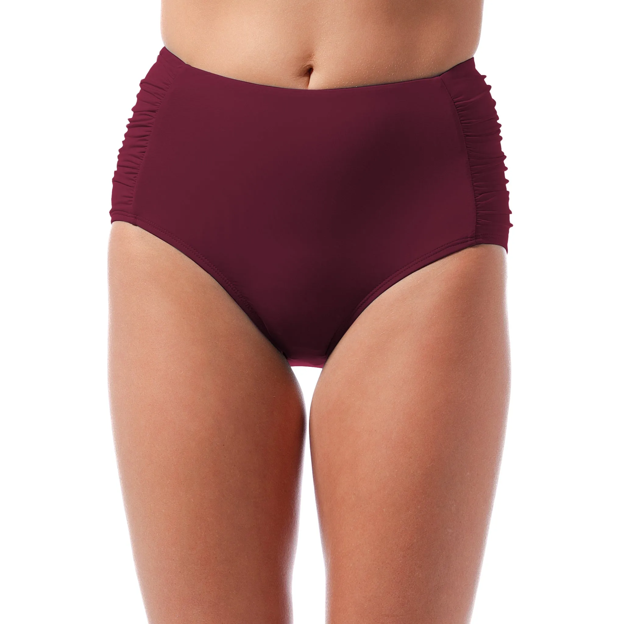 SIDE SHIRRED COMFORT CORE BOTTOM