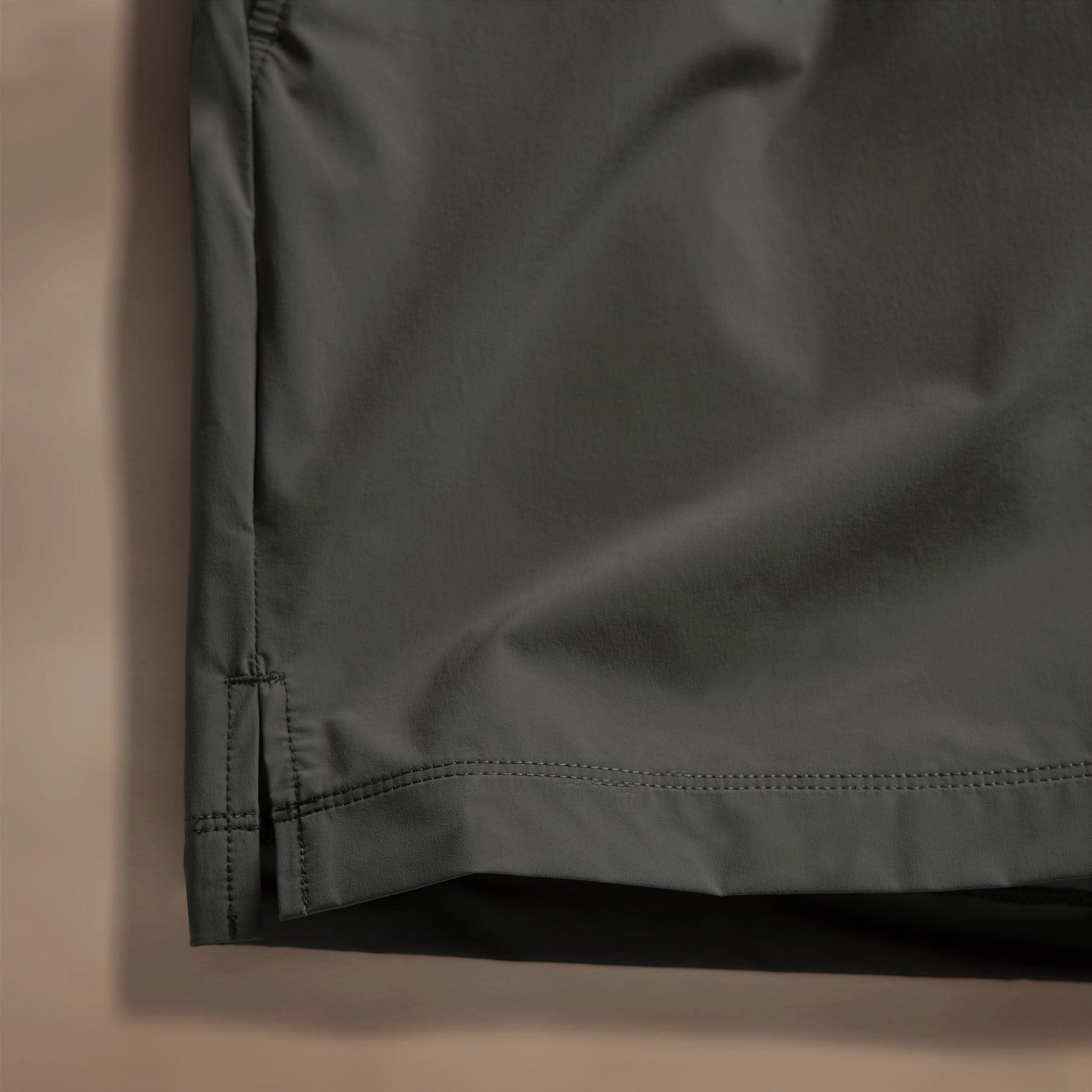 Split Hem Boardshort - Granite