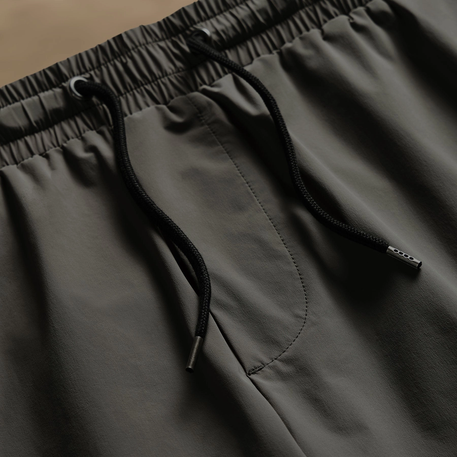 Split Hem Boardshort - Granite