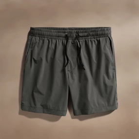 Split Hem Boardshort - Granite