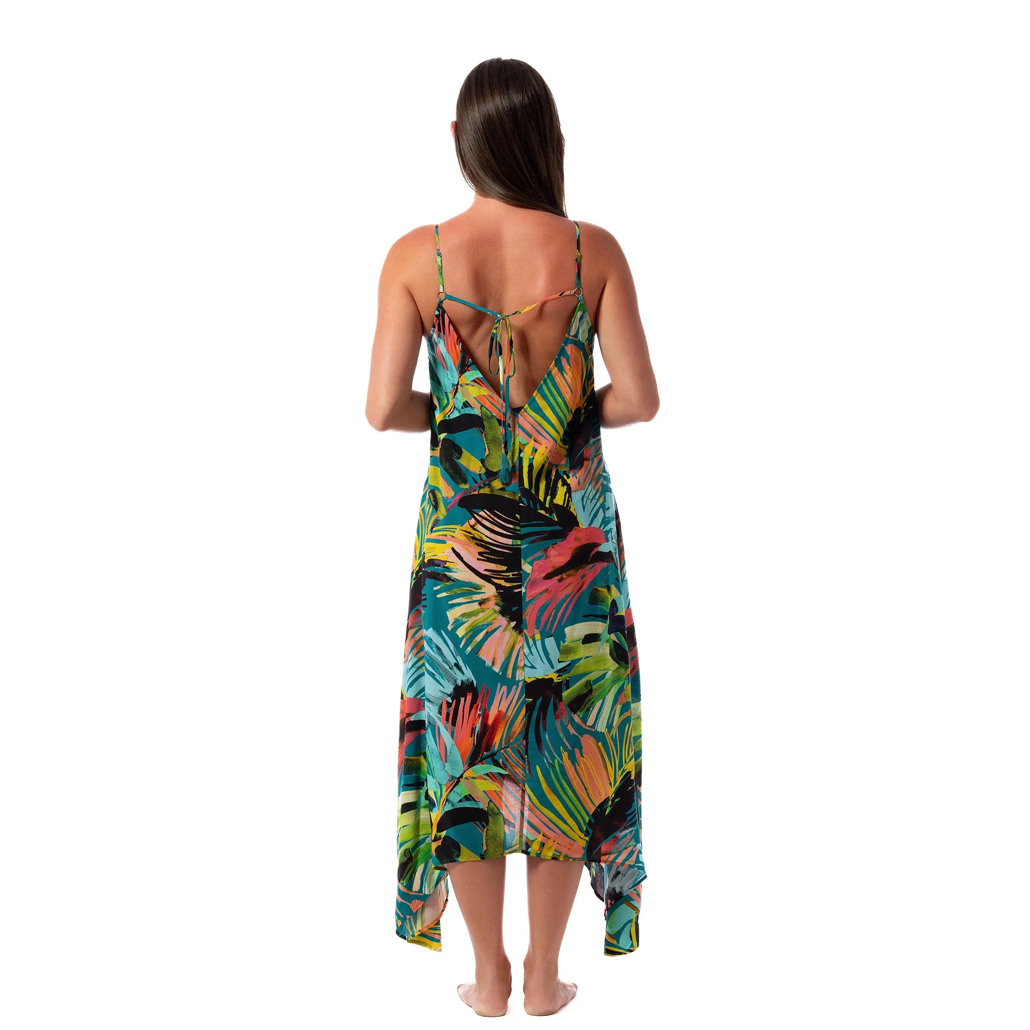 SUNSET MAGIC MAGGIE SCARF DRESS