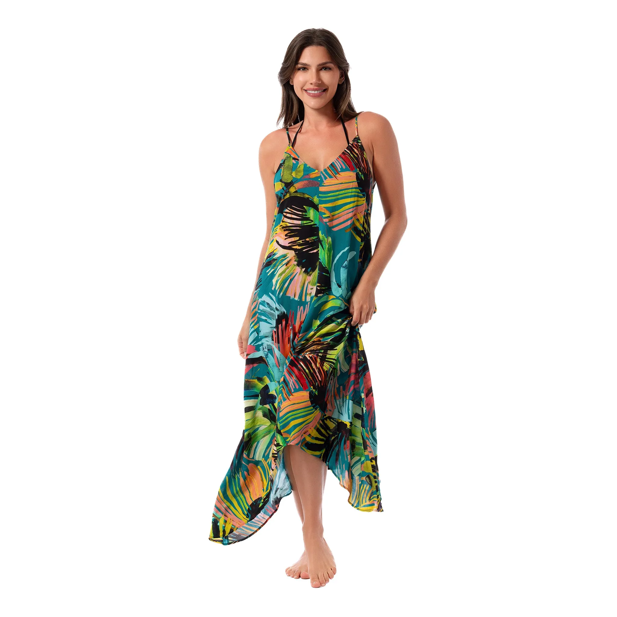 SUNSET MAGIC MAGGIE SCARF DRESS