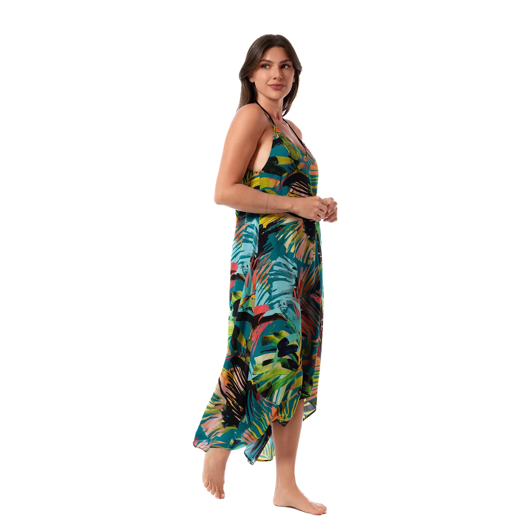 SUNSET MAGIC MAGGIE SCARF DRESS