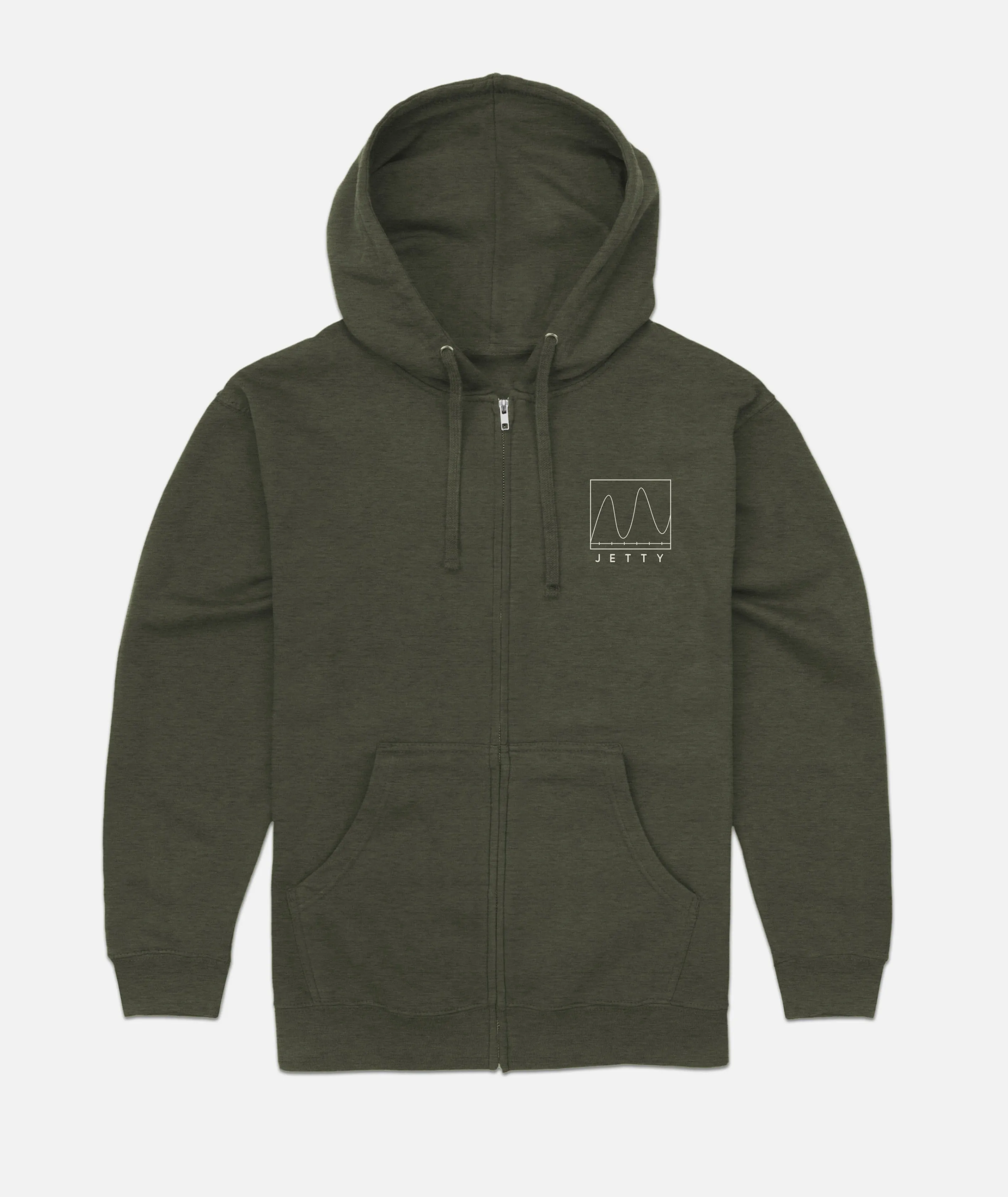Surf Kit Zip - Military Green