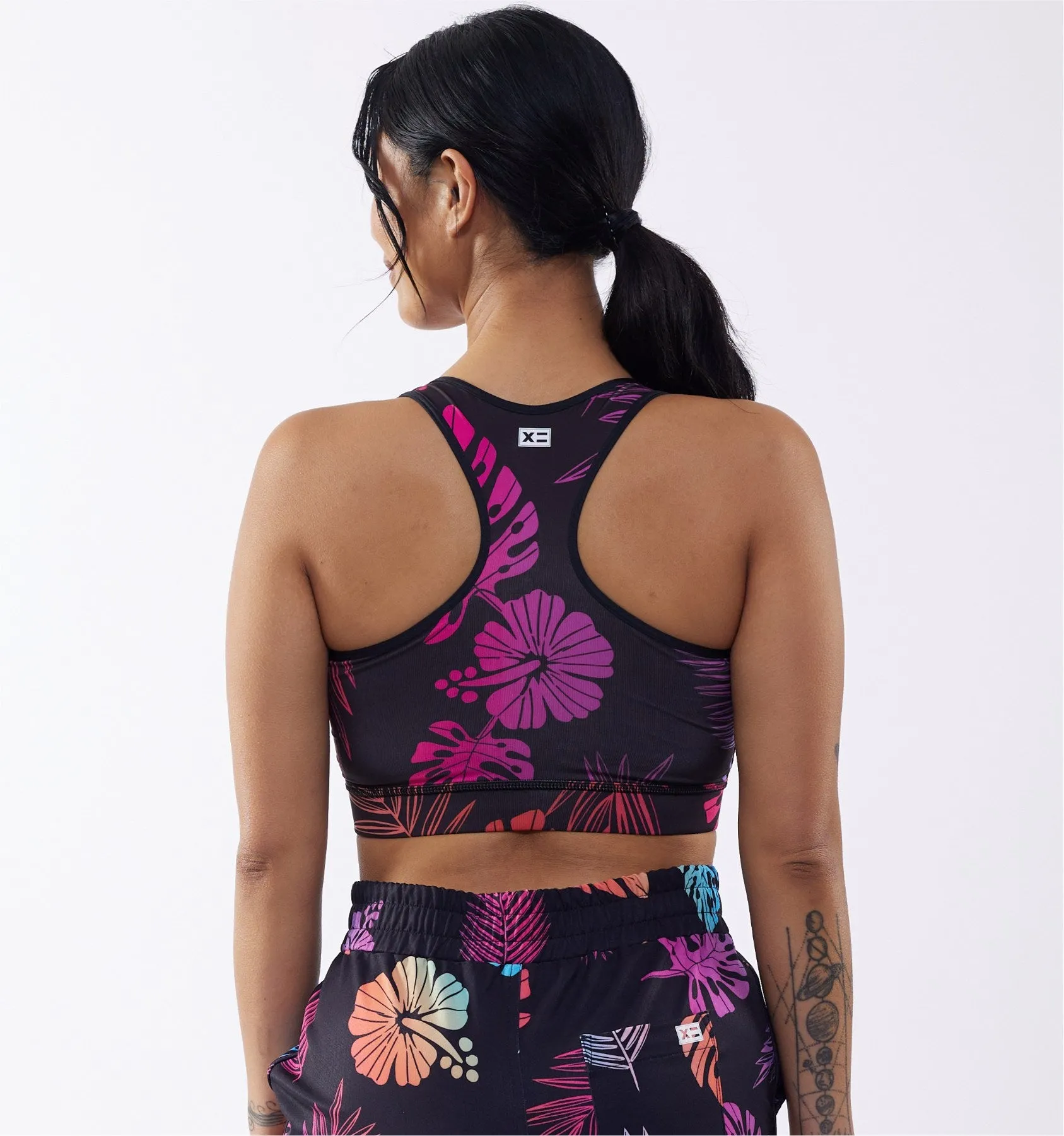 Swim Racerback Zip Compression Top - Tropadelic
