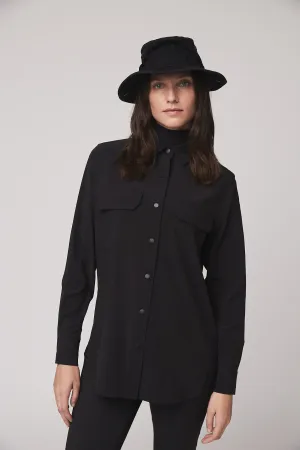 Tech Slk Long Sleeve Pocket Button Down